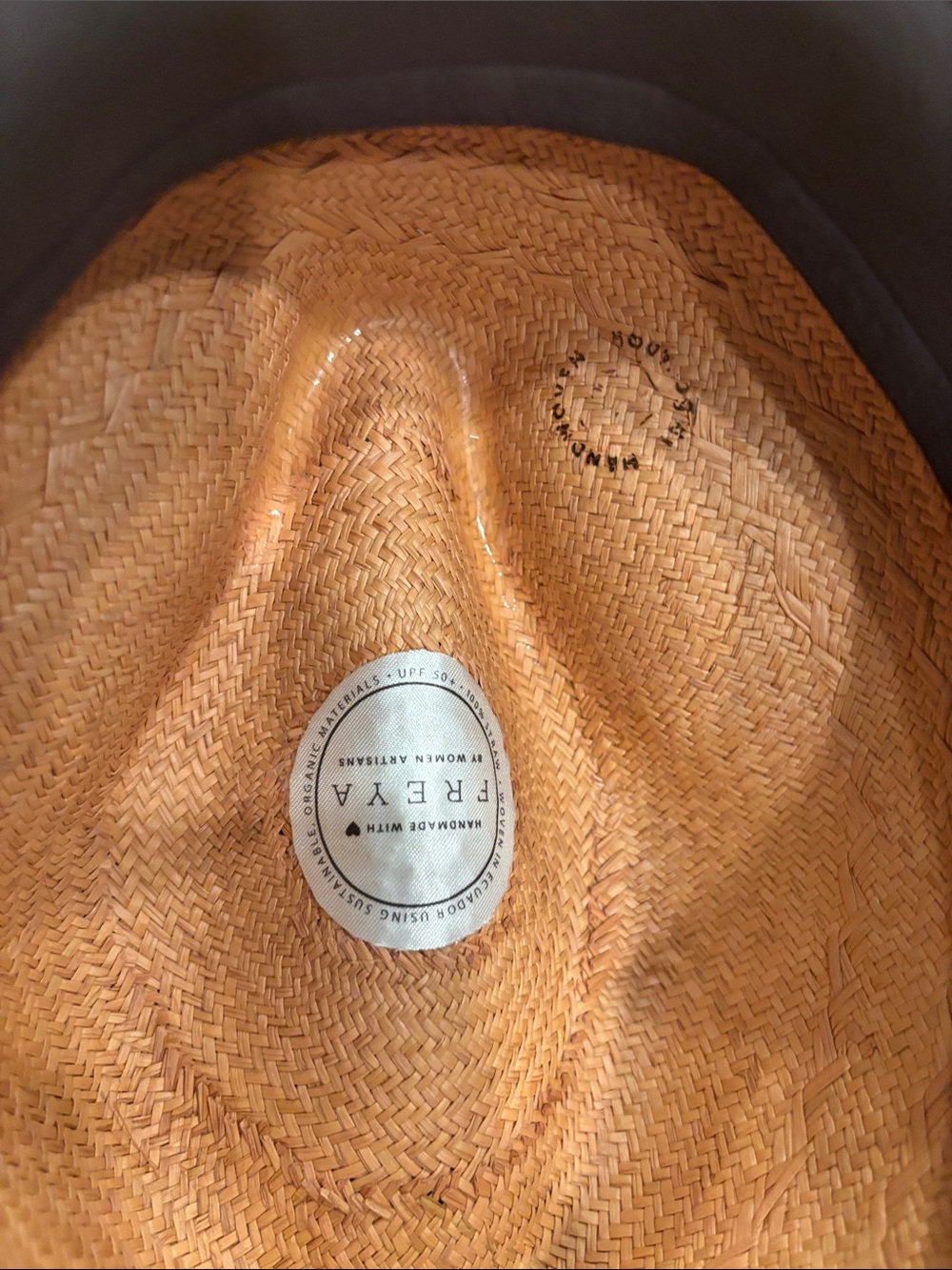 Freya Hyacinth Wide-Brim Straw Hat S/M - Picture 8 of 8